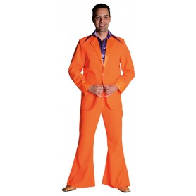 70s kostuum oranje