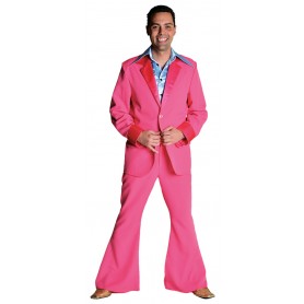 70s kostuum pink
