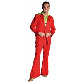 70�s kostuum rood